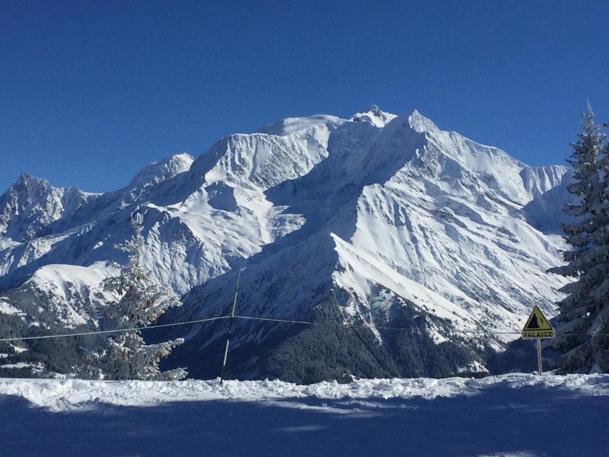 Luxury 2 Bedroom Apartment With View Of Mont Blanc Комблу Экстерьер фото